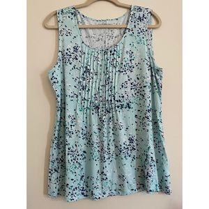 Croft & Barrow printed tank top